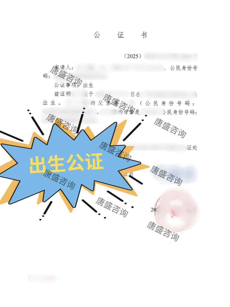 出生公证