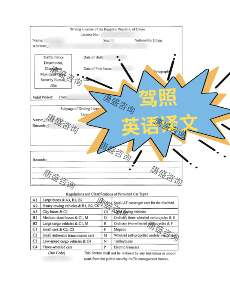 驾照公证 瑞士