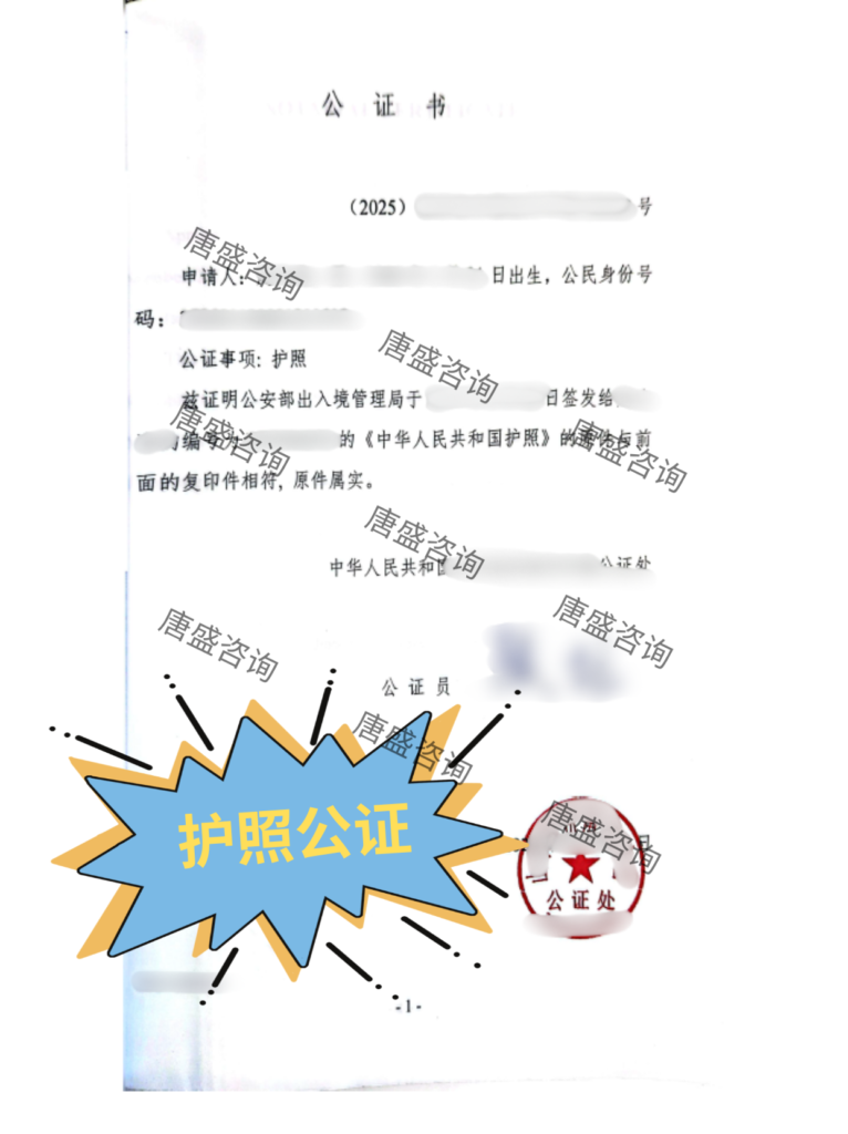 护照公证 马来西亚双认证