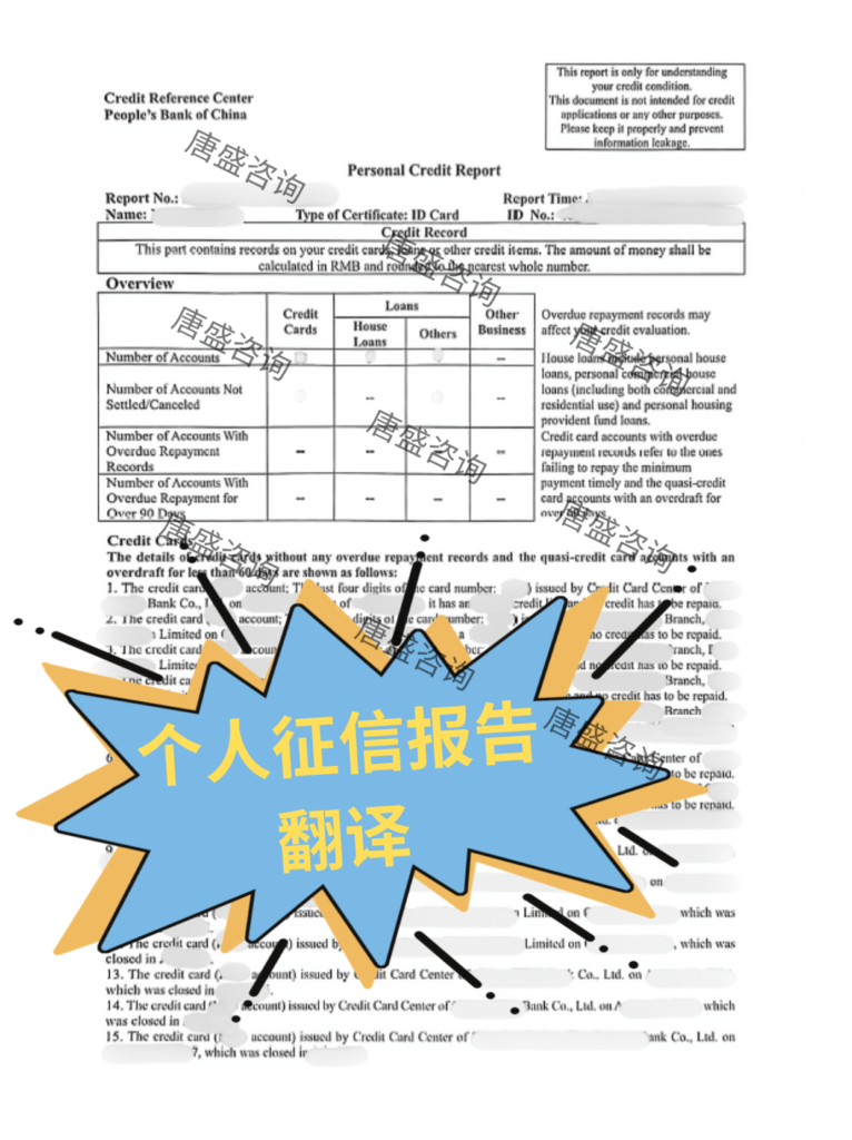 个人征信报告公证 巴基斯坦