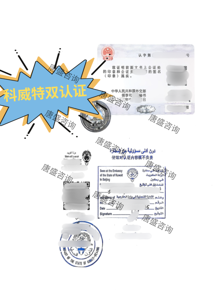 无犯罪记录公证 科威特双认证