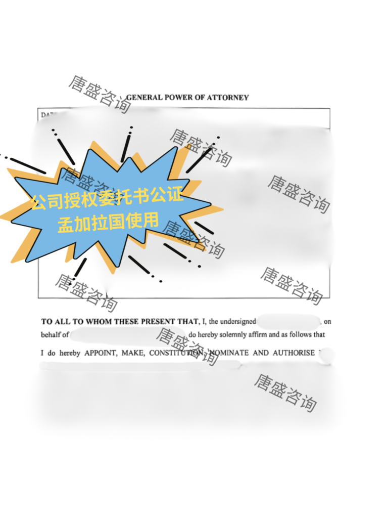 公司授权委托书公证1-公司授权委托书