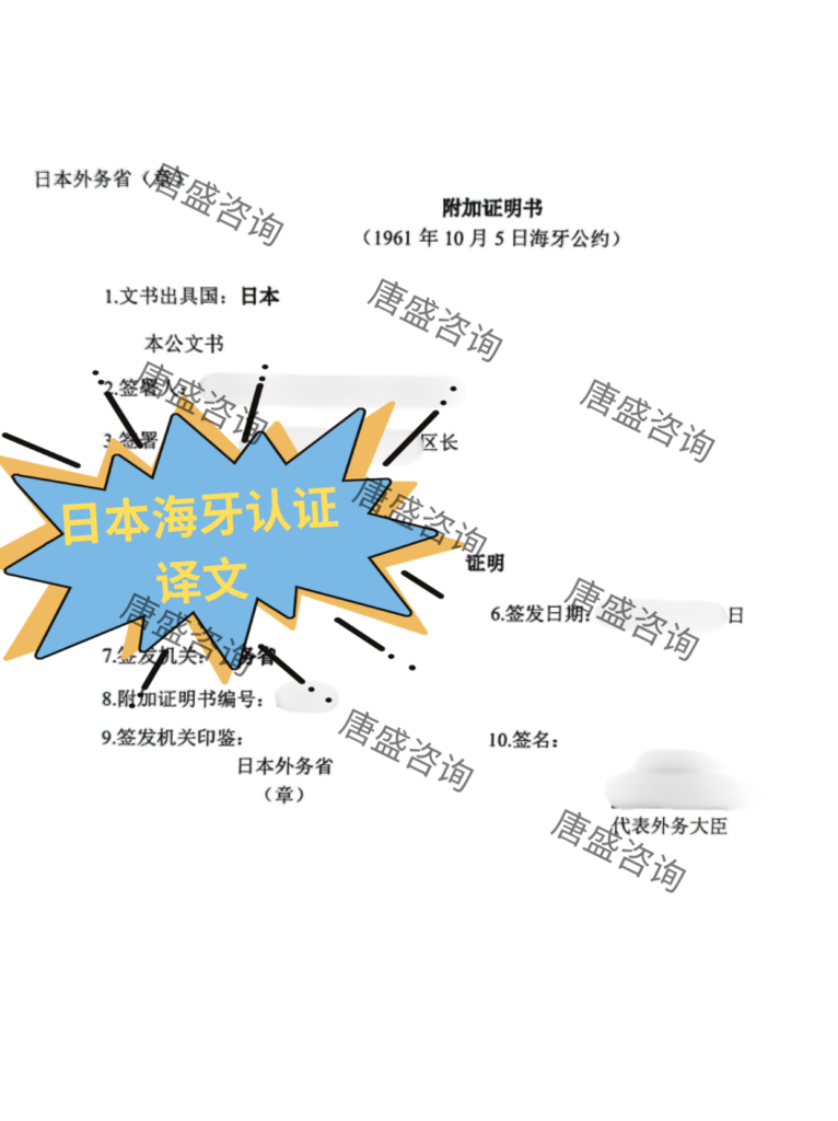 日本出生证明译本公证4-日本海牙认证译文