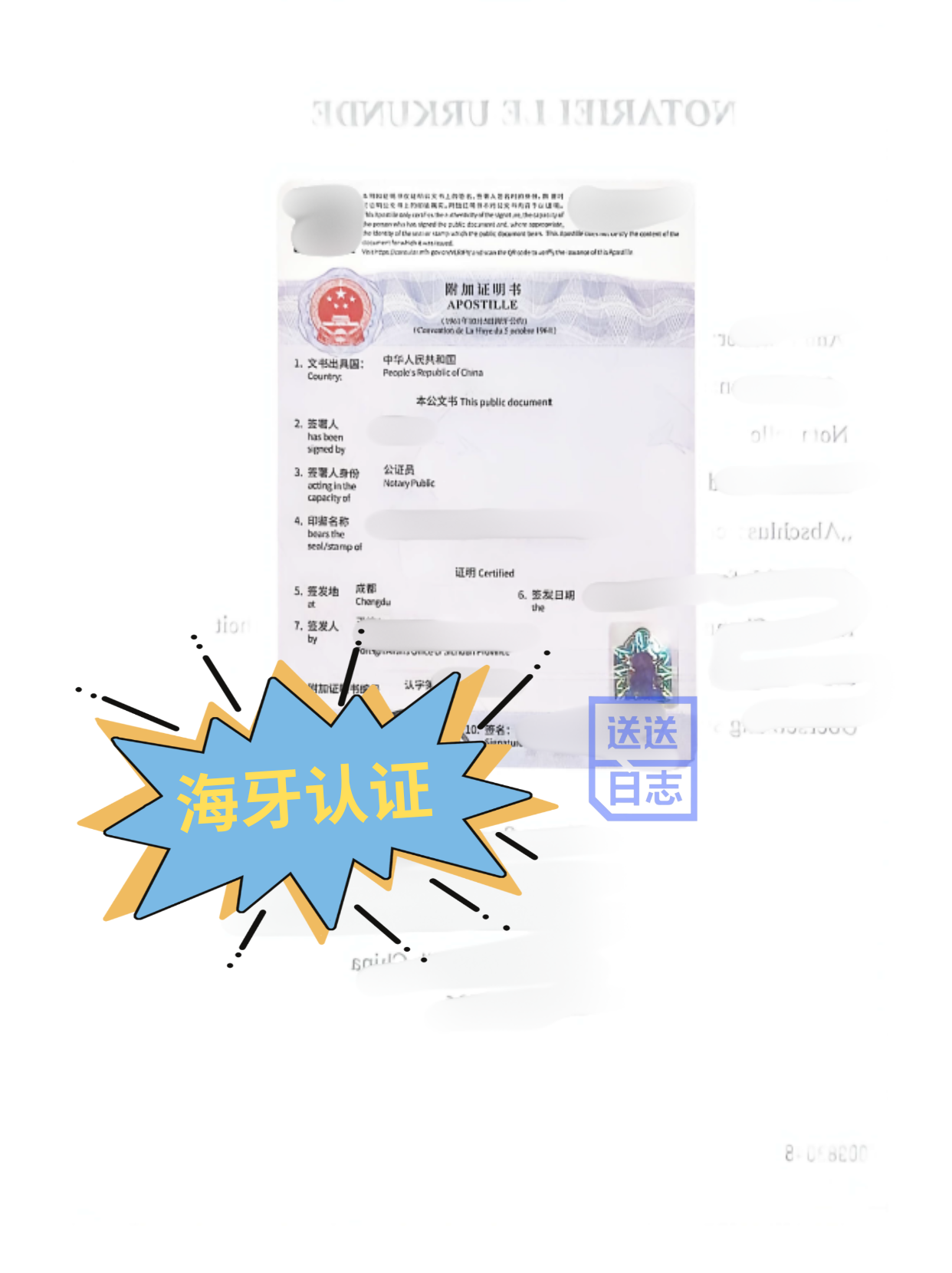 海牙认证