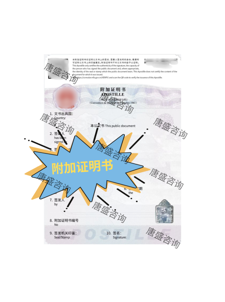 阿尔及利亚2026年7月9日实施海牙认证-附加证明书