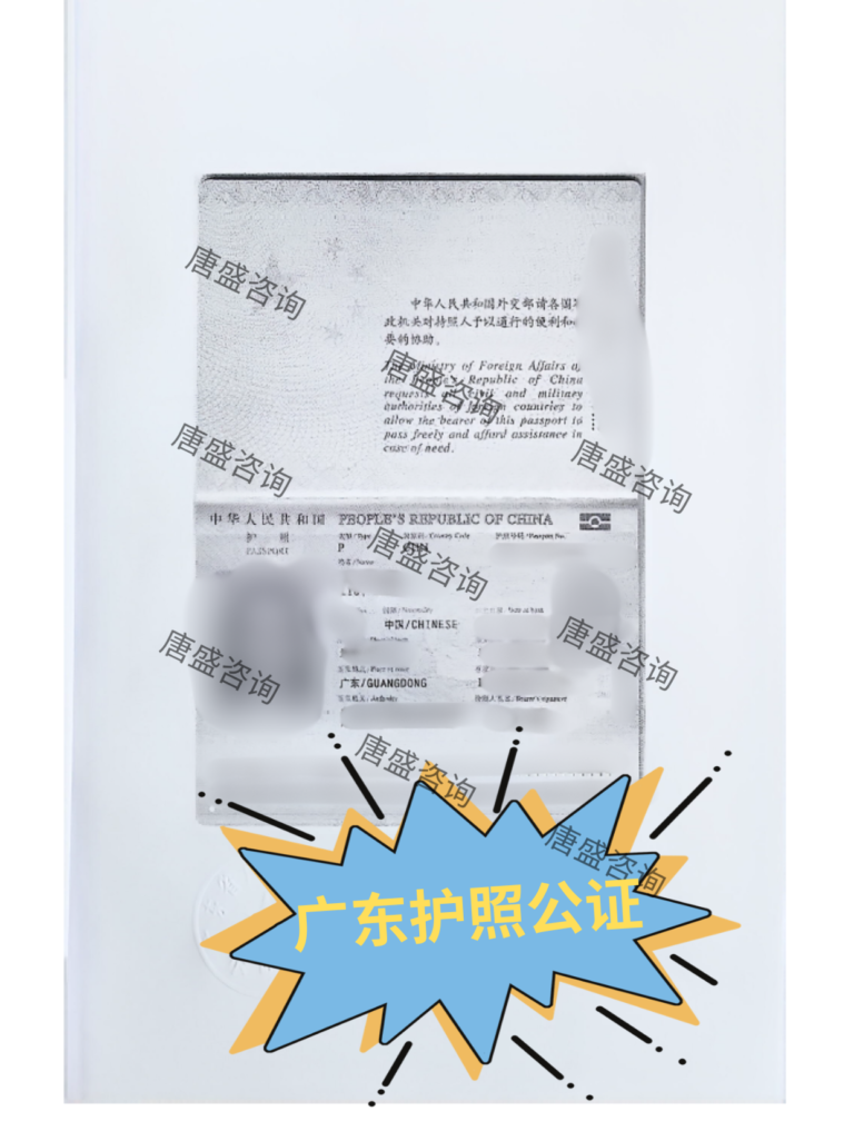 广东护照公证
